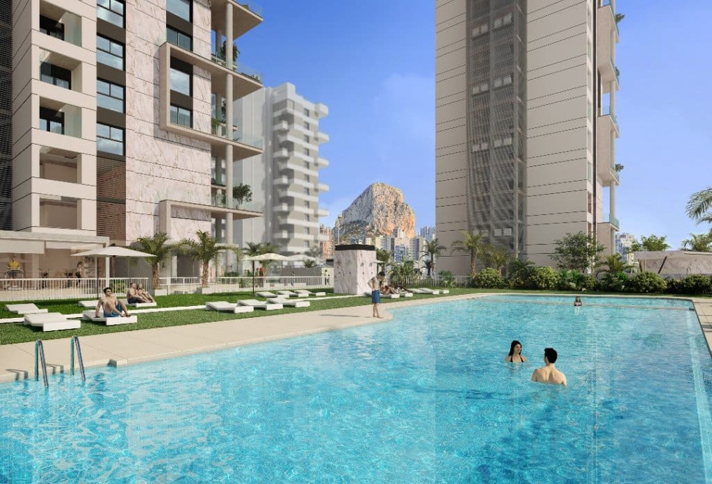 3 Zimmer Apartment zu verkaufen in Calpe / Calp mit Pool - 1.150.000 € (Ref: 10043733)