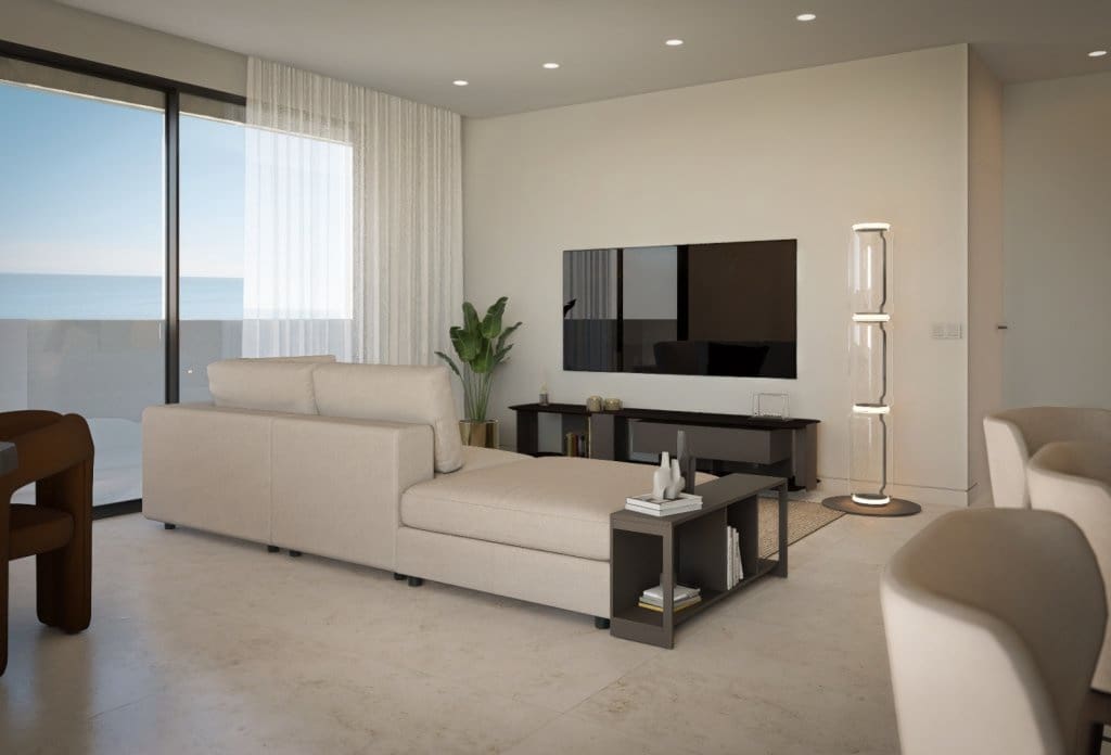 1 chambre Appartement à vendre à Calpe / Calp avec piscine - 299 000 € (Ref: 10043737)
