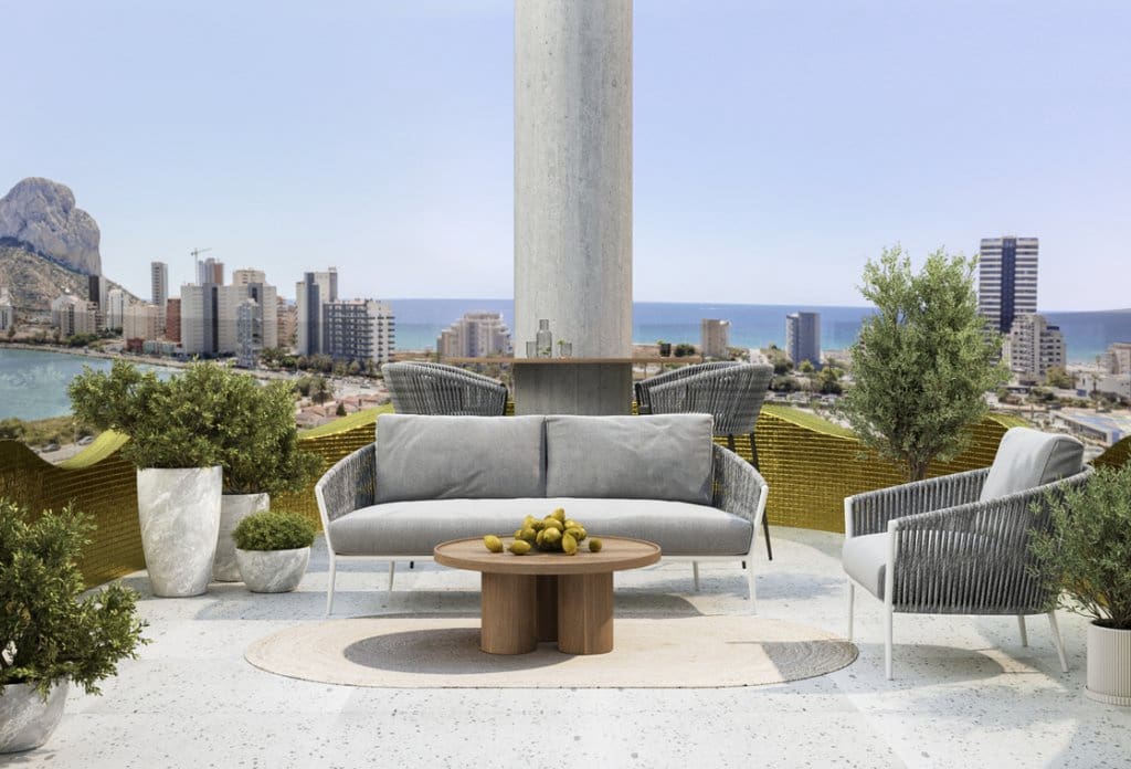 3 sypialnia Apartament na sprzedaż w Calpe / Calp z basenem - 1 300 000 € (Ref: 10043738)