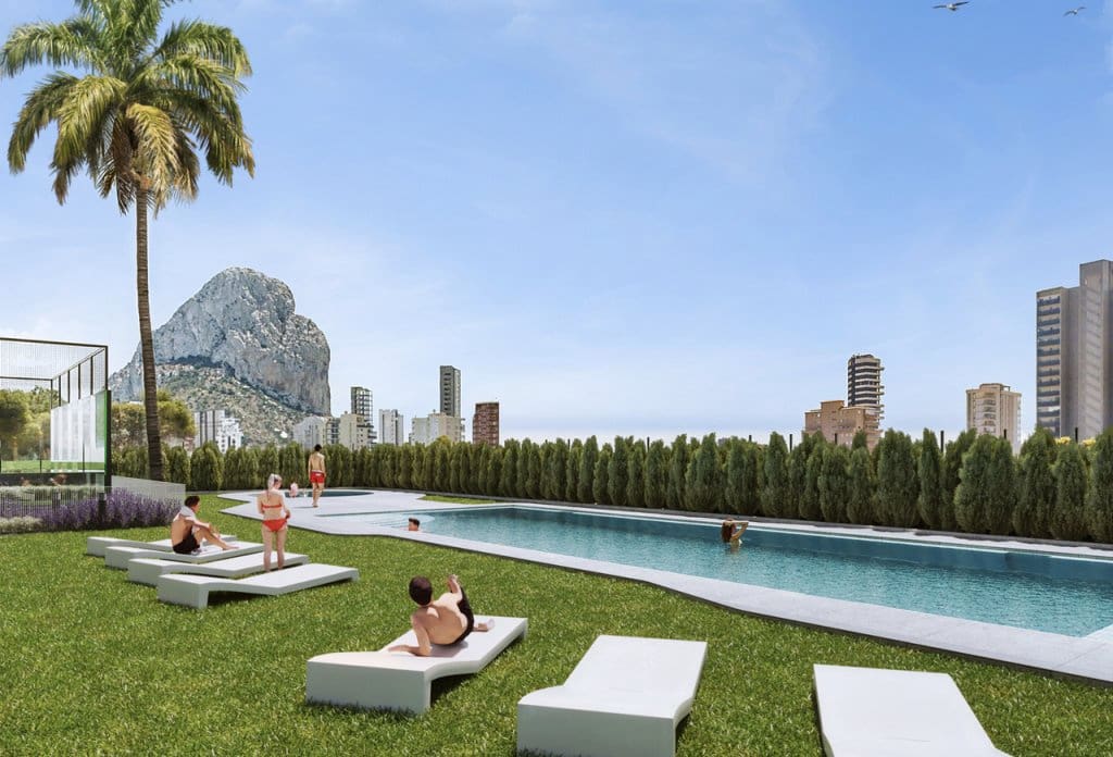 3 sypialnia Apartament na sprzedaż w Calpe / Calp z basenem - 1 300 000 € (Ref: 10043738)