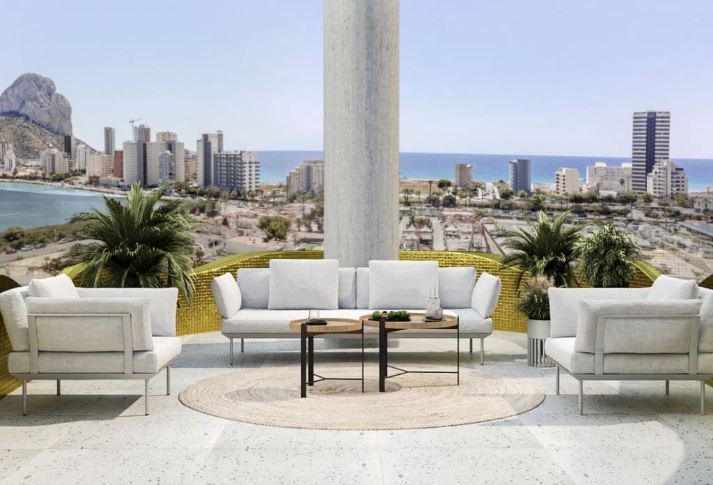 3 sypialnia Apartament na sprzedaż w Calpe / Calp z basenem - 1 300 000 € (Ref: 10043738)
