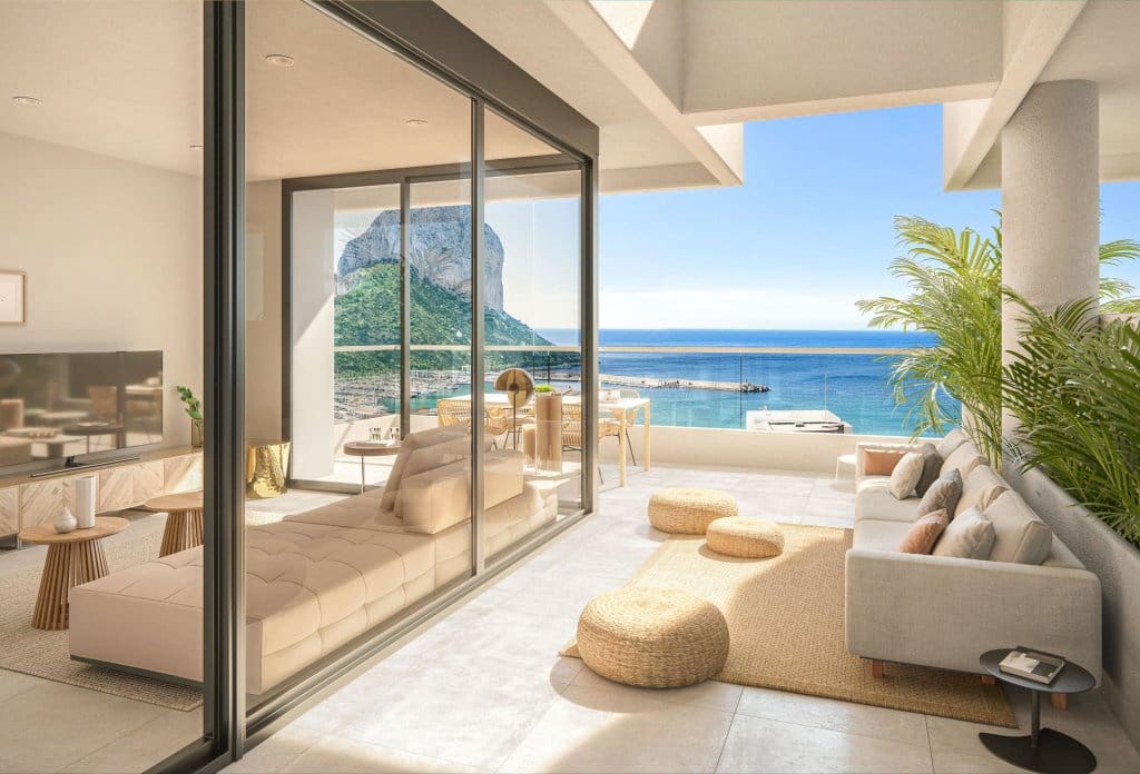 2 slaapkamer Appartement te koop in Calpe / Calp met zwembad - € 620.000 (Ref: 10043743)