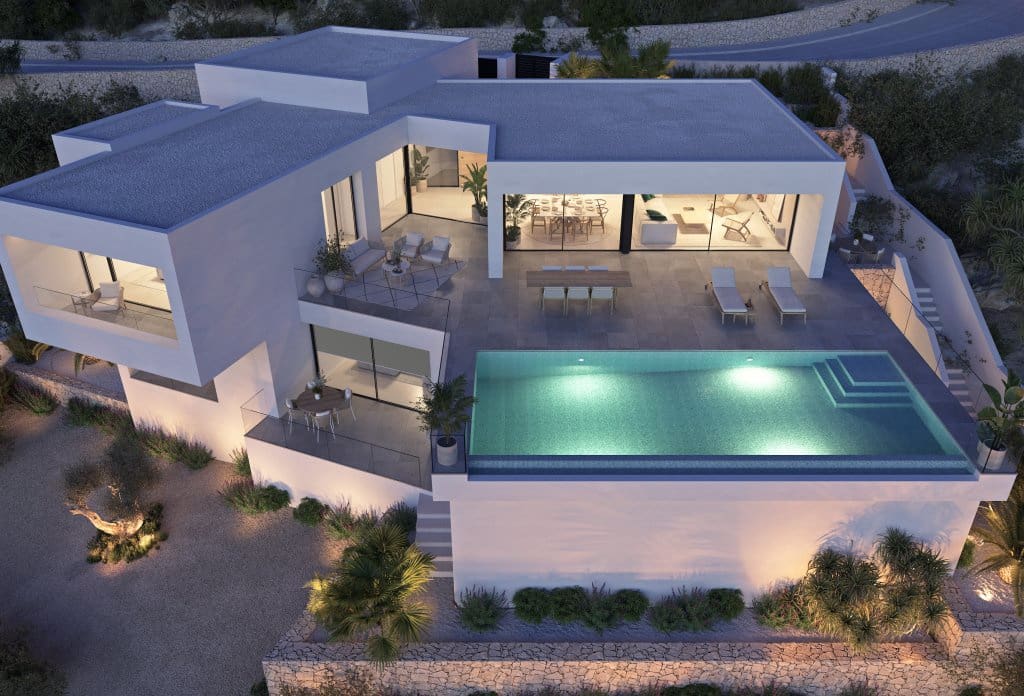 3 quarto Moradia para venda em Benitachell / Benitatxell com piscina - 2 249 000 € (Ref: 10043745)