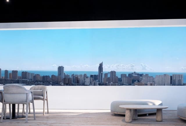 2 chambre Appartement à vendre à Balcón de Finestrat - Terra Marina, Finestrat avec piscine - 299 900 € (Ref: 10043750)