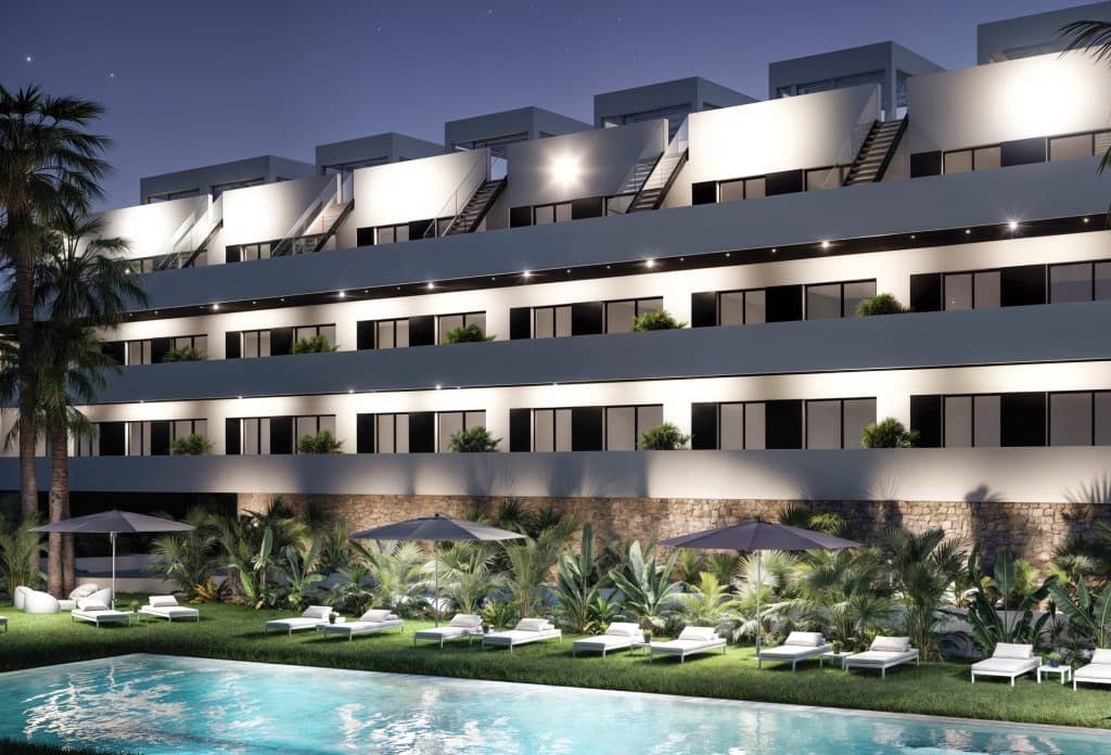 2 chambre Appartement à vendre à Finestrat avec piscine - 299 900 € (Ref: 10043750)