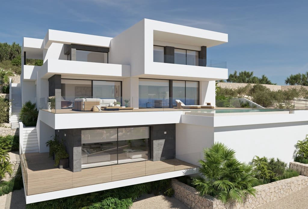 3 bedroom Villa for sale in Benitachell / Benitatxell with pool - € 2,495,000 (Ref: 10043759)