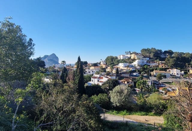 Teren niezagospodarowany na sprzedaż w Cometa - Carrió, Calpe / Calp - 280 000 € (Ref: 10043775)