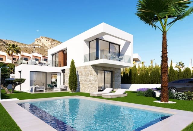 3 makuuhuone Huvila myytävänä paikassa Golf Bahía, Finestrat mukana uima-altaan - 895 000 € (Ref: 10043776)