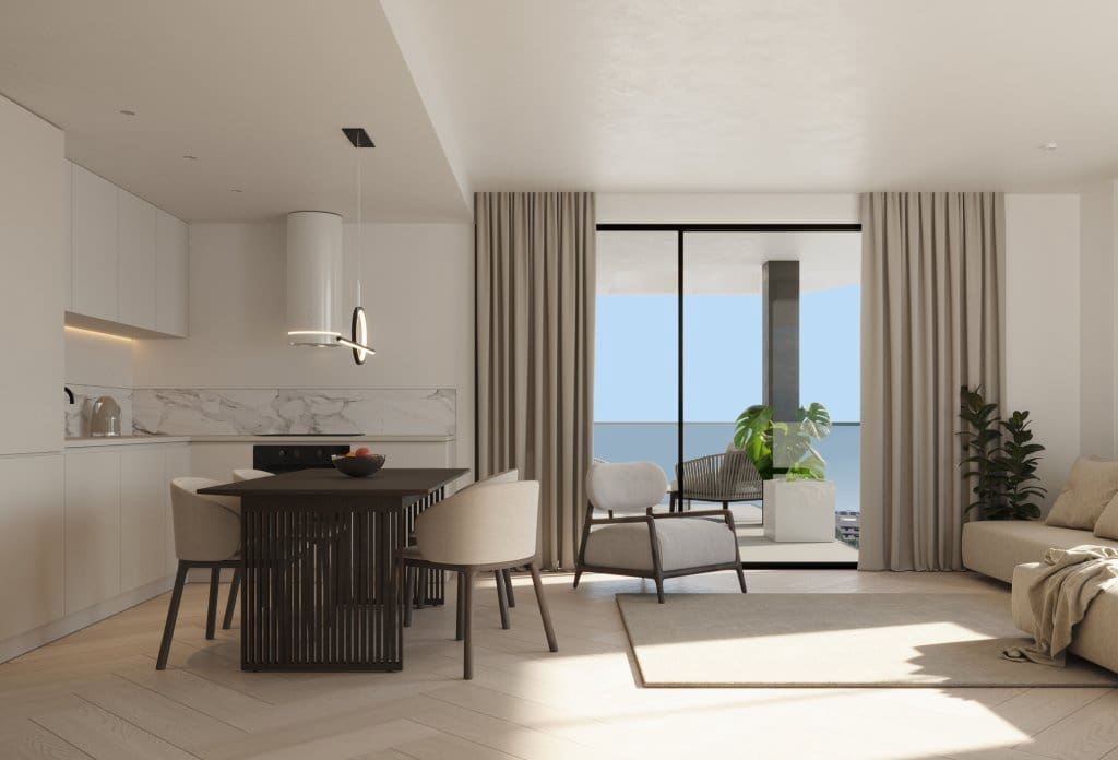 3 chambre Appartement à vendre à Calpe / Calp avec piscine - 670 000 € (Ref: 10043777)