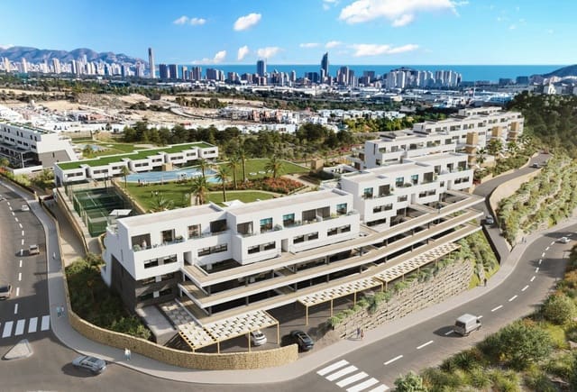 Apartamento de 2 habitaciones en Balcón de Finestrat - Terra Marina, Finestrat en venta con piscina - 550.000 € (Ref: 10043782)