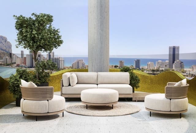 3 soveværelse Lejlighed til salg i Pueblo, Calpe / Calp med swimmingpool - € 650.000 (Ref: 10043784)