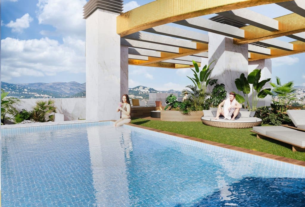 3 slaapkamer Appartement te koop in Calpe / Calp met zwembad - € 650.000 (Ref: 10043784)