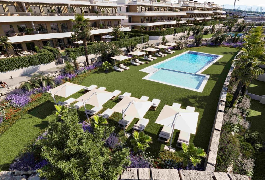 Apartamento de 2 habitaciones en Finestrat en venta con piscina - 410.000 € (Ref: 10043798)