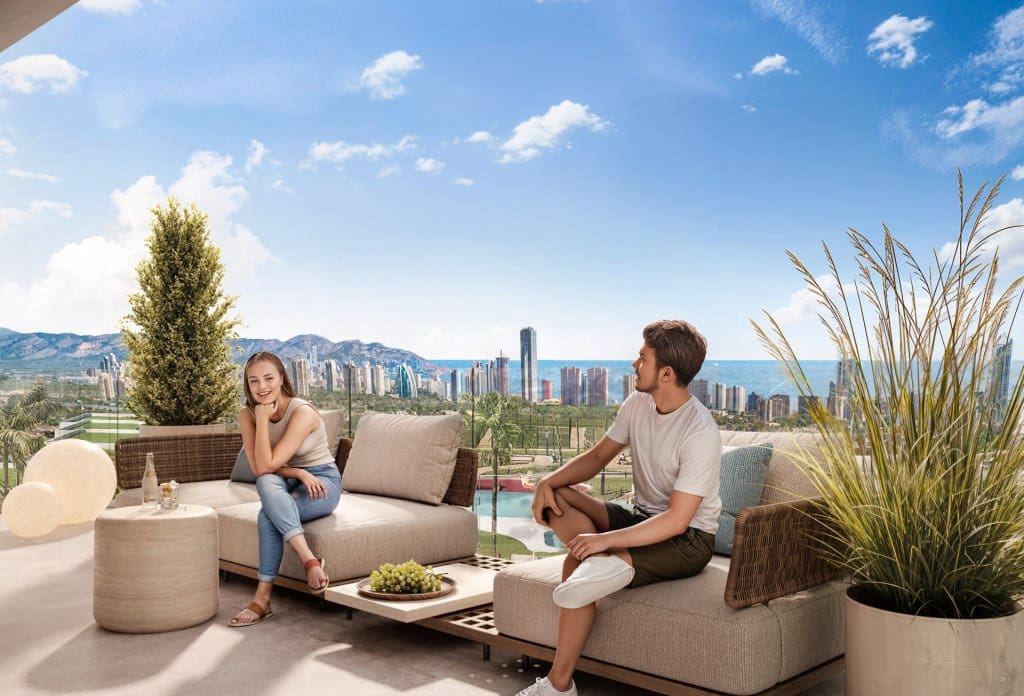 3 sypialnia Apartament na sprzedaż w Finestrat z basenem - 650 000 € (Ref: 10043801)