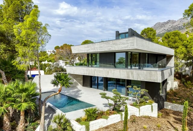 4 sovrum Villa till salu i Altea med pool garage - 2 345 000 € (Ref: 10043808)