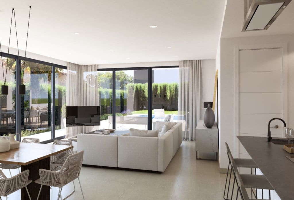 Chalet de 3 habitaciones en Calpe / Calp en venta con piscina - 1.250.000 € (Ref: 10043817)