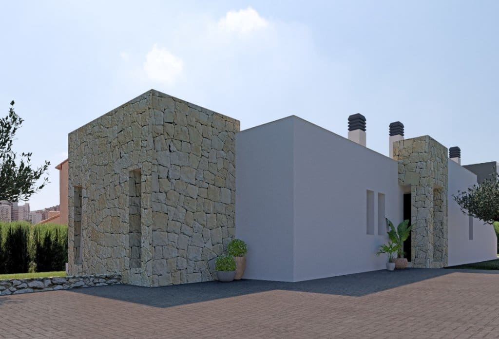 Chalet de 3 habitaciones en Calpe / Calp en venta con piscina - 1.250.000 € (Ref: 10043817)