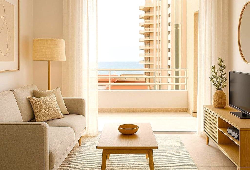 2 chambre Appartement à vendre à Calpe / Calp avec piscine - 350 000 € (Ref: 10043826)