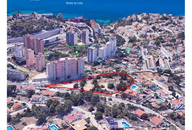 Rakentamaton maa myytävänä paikassa Canuta, Calpe / Calp - 3 900 000 € (Ref: 10043828)