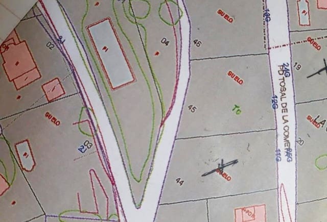 Teren niezagospodarowany na sprzedaż w Cometa - Carrió, Calpe / Calp - 280 000 € (Ref: 10043829)