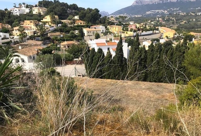 Teren niezagospodarowany na sprzedaż w Cometa - Carrió, Calpe / Calp - 280 000 € (Ref: 10043829)