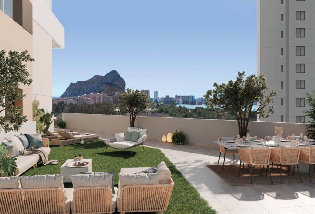 3 chambre Appartement à vendre à Calpe / Calp avec piscine - 600 000 € (Ref: 10043838)