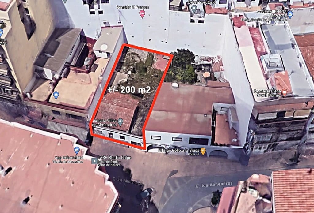 Terre non Aménagée à vendre à Calpe / Calp - 295 000 € (Ref: 10043843)