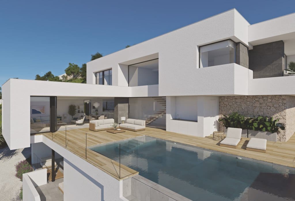3 sovrum Villa till salu i Benitachell / Benitatxell med pool - 2 155 975 € (Ref: 10043856)