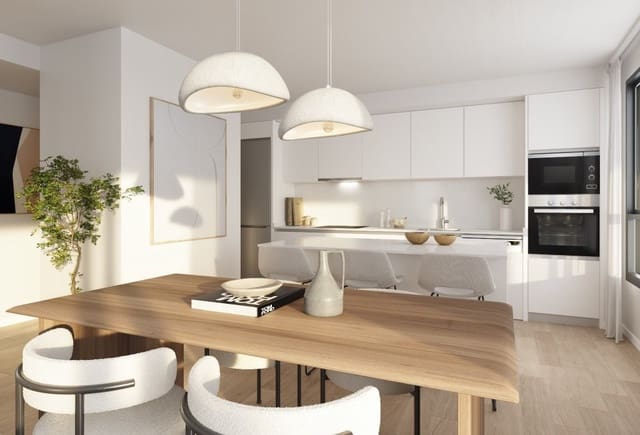 2 bedroom Apartment for sale in Pueblo, Calpe / Calp with pool - € 379,000 (Ref: 10043857)