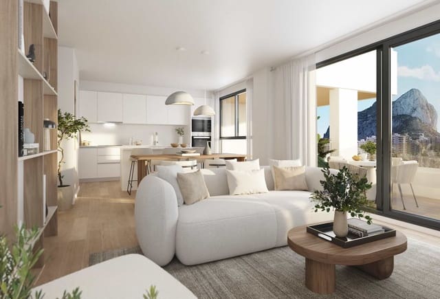 2 bedroom Apartment for sale in Pueblo, Calpe / Calp with pool - € 379,000 (Ref: 10043857)
