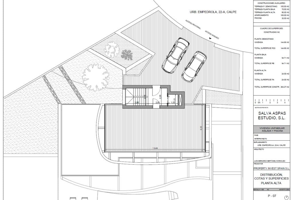 3 slaapkamer Villa te koop in Calpe / Calp met zwembad - € 1.360.000 (Ref: 10043858)