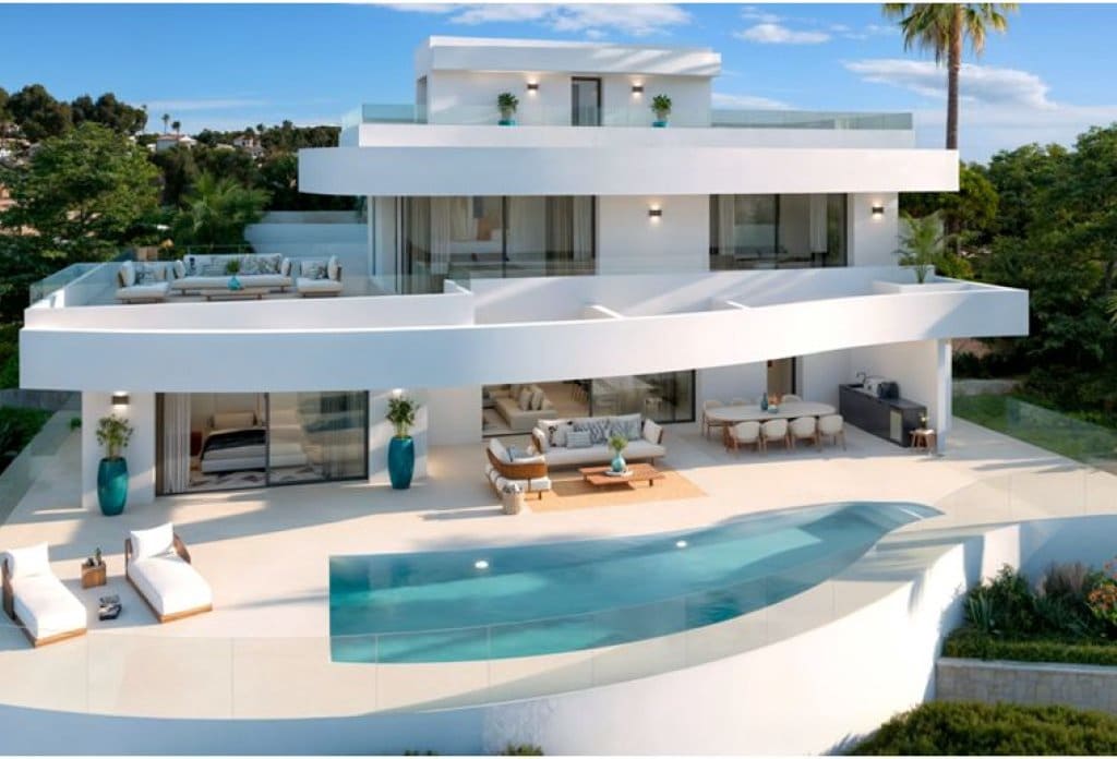 3 slaapkamer Villa te koop in Calpe / Calp met zwembad - € 1.360.000 (Ref: 10043858)