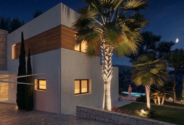 4 makuuhuone Huvila myytävänä paikassa Benimeit - Tabaira, Teulada-Moraira mukana uima-altaan 
autotalli - 1 995 000 € (Ref: 10043861)