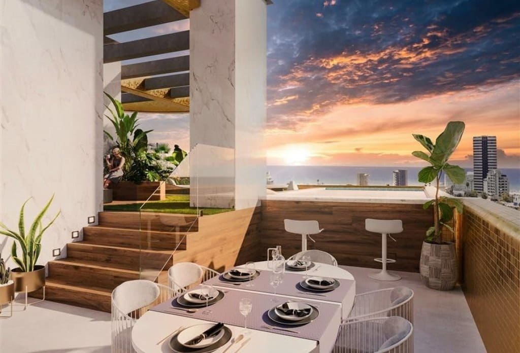 3 quarto Apartamento para venda em Calpe / Calp com piscina - 580 000 € (Ref: 10043863)
