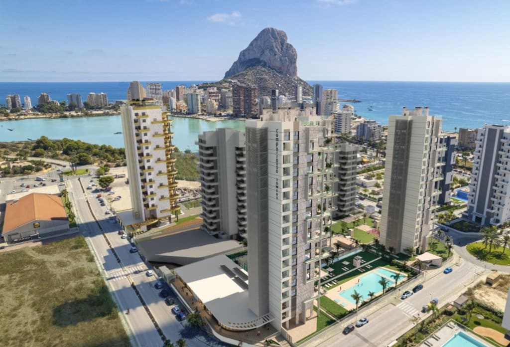 3 chambre Appartement à vendre à Calpe / Calp avec piscine garage - 690 000 € (Ref: 10043863)