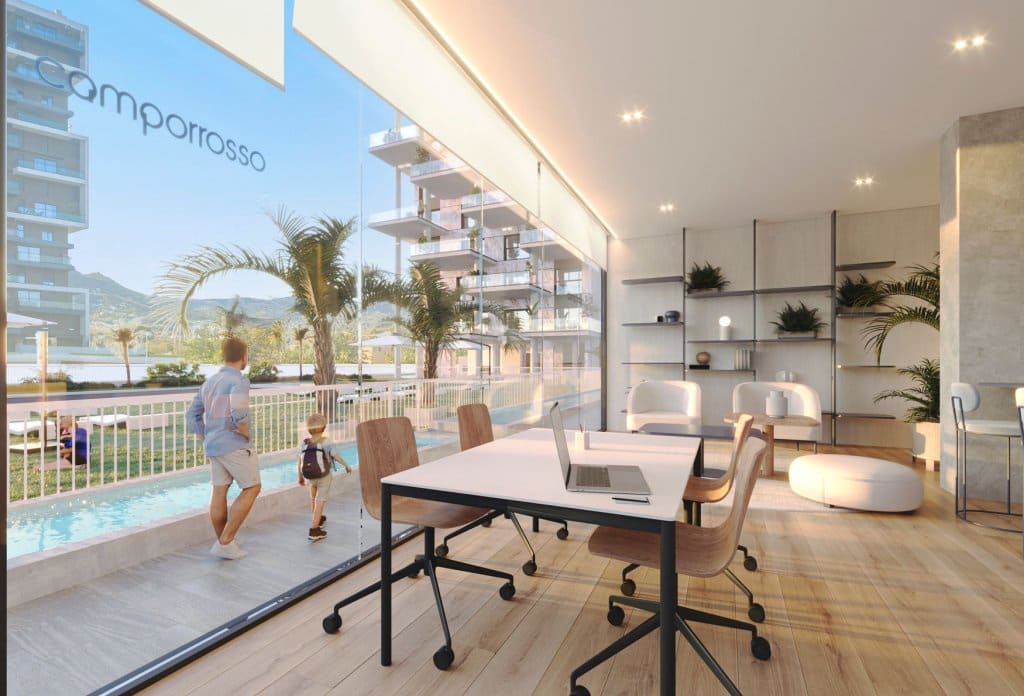 3 chambre Appartement à vendre à Calpe / Calp avec piscine garage - 690 000 € (Ref: 10043863)