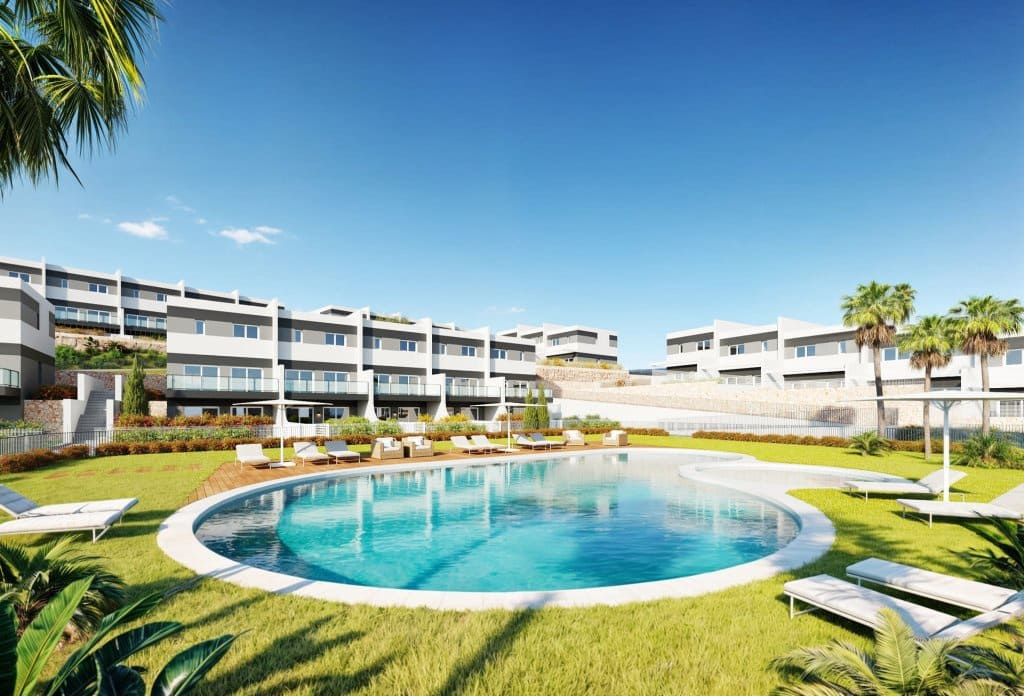 3 bedroom Townhouse for sale in Finestrat with pool - € 425,000 (Ref: 10043865)