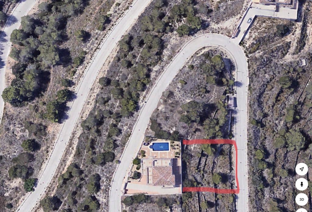 Terre non Aménagée à vendre à Calpe / Calp - 215 000 € (Ref: 10043870)