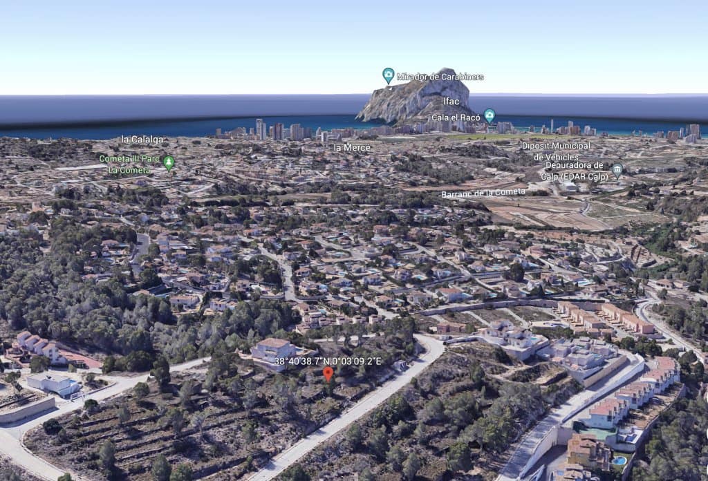 Terre non Aménagée à vendre à Calpe / Calp - 215 000 € (Ref: 10043870)