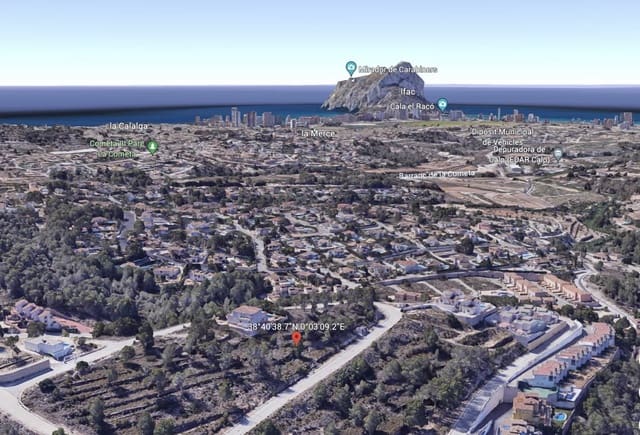 Terre non Aménagée à vendre à Cometa - Carrió, Calpe / Calp - 215 000 € (Ref: 10043870)