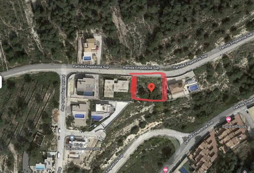 Terre non Aménagée à vendre à Calpe / Calp - 370 000 € (Ref: 10043871)
