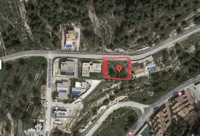 Terre non Aménagée à vendre à Cometa - Carrió, Calpe / Calp - 370 000 € (Ref: 10043871)