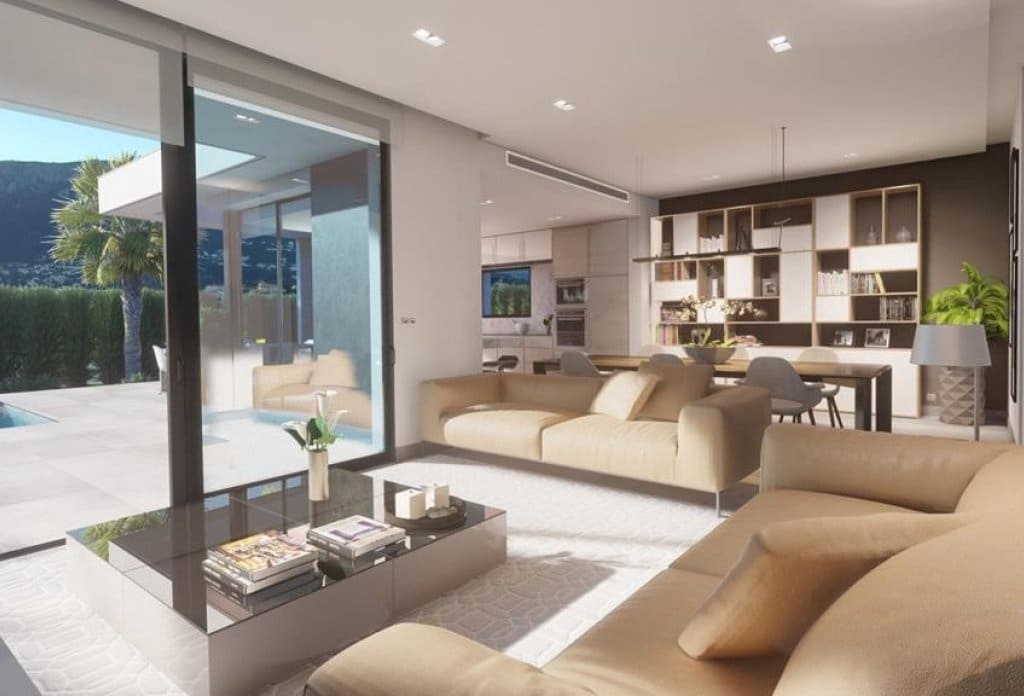 4 chambre Villa/Maison à vendre à Calpe / Calp avec piscine - 930 000 € (Ref: 10043873)