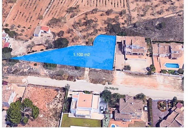 Grond te koop in Gargasindi, Calpe / Calp - € 275.000 (Ref: 10043891)