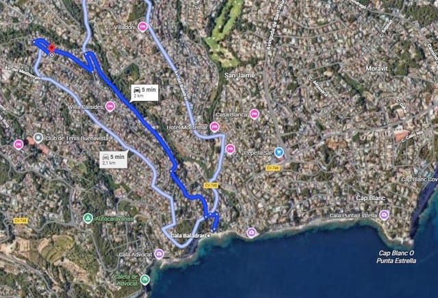 Ubebygd land til salgs i Benissa - € 199 000 (Ref: 10043906)