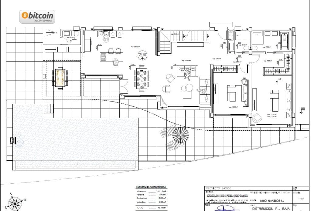 Chalet de 4 habitaciones en Benissa en venta con piscina - 3.195.000 € (Ref: 10043909)