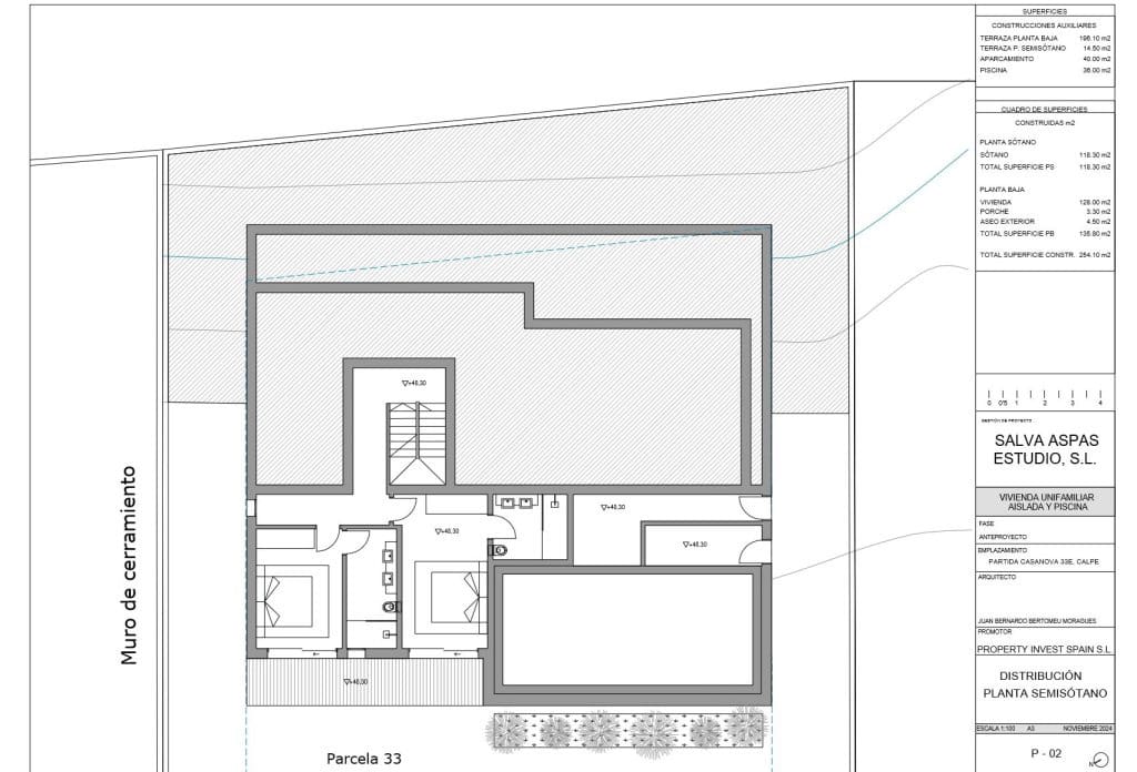 3 bedroom Villa for sale in Calpe / Calp with pool - € 1,290,000 (Ref: 10043913)