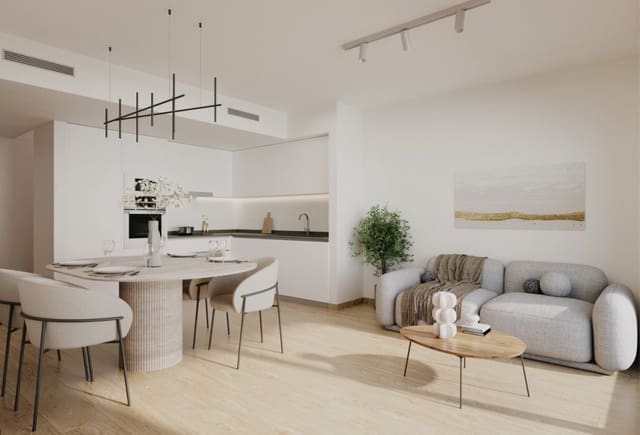 2 quarto Apartamento para venda em Pueblo, Calpe / Calp com piscina - 387 500 € (Ref: 10043922)