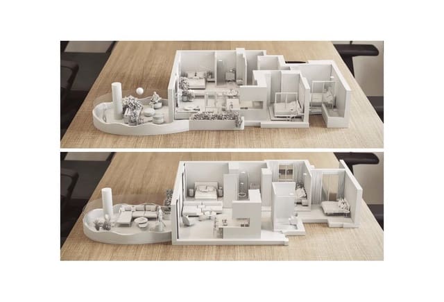 3 slaapkamer Appartement te koop in Pueblo, Calpe / Calp met zwembad - € 625.000 (Ref: 10043925)