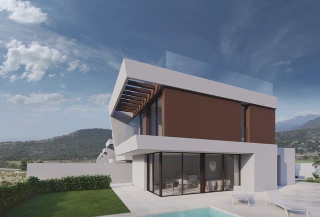 3 bedroom Villa for sale in Finestrat Pueblo, Finestrat with pool - € 565,000 (Ref: 10043930)